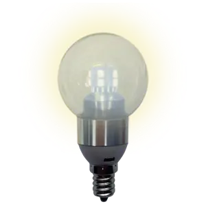 Transparent warm light bulb