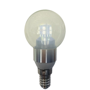 Transparent warm light bulb