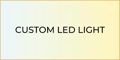 Custom LED light icon.
