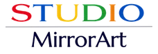 Grand Mirrors Studio MirrorArt logo.